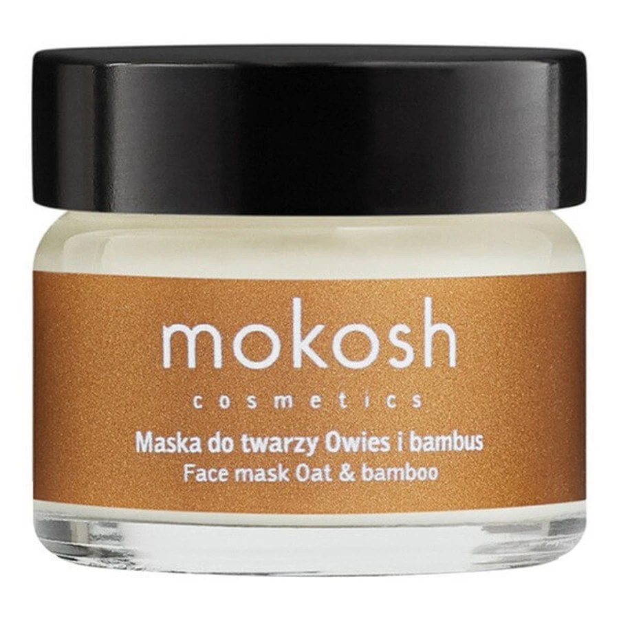 Mokosh, lifting face mask, oat and bamboo, 15 ml