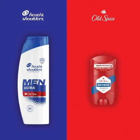 Old Spice Whitewater set, déodorant stick pour hommes 50 ml + Head &amp ; Shoulders Men Ultra Old Spice, shampooing pour hommes, 330 ml