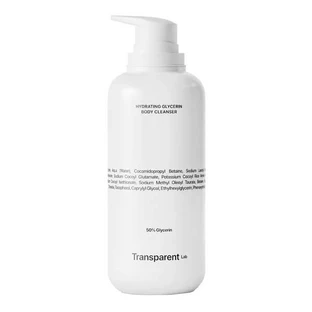 Transparent Lab Hydrating Glycerin Body Cleanser, gel idratante per il corpo, 400 ml