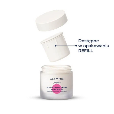 Alkmie Morpheus, mască de noapte antirid, 50 ml