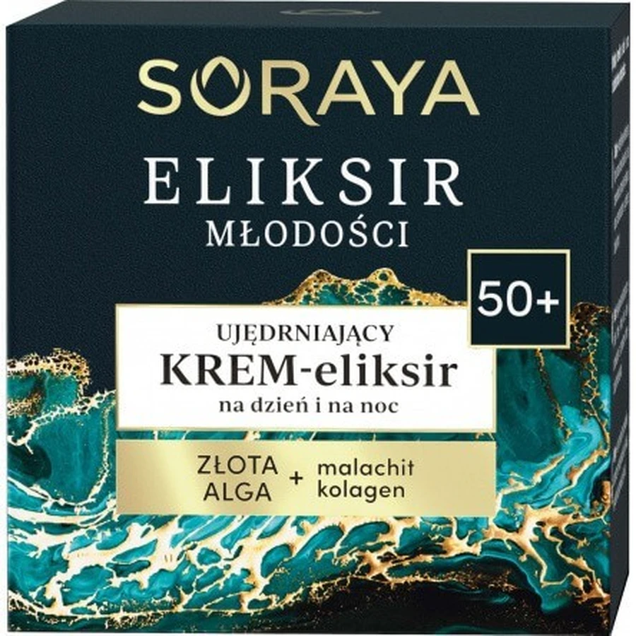 Soraya Elixir de Juventud, crema reafirmante de día y noche-elixir 50+, 50 ml