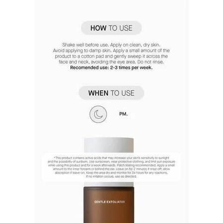 Transparent Lab Gentle Exfoliator, exfoliant delicat, 130 ml