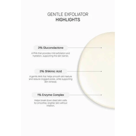Transparent Lab Gentle Exfoliator, exfoliant delicat, 130 ml
