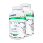 Juego de 2x SFD Berberine HCl, comprimidos, 90 uds.