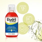Set Eludril Classic, mondwater, 500 ml + Elgydium Clinic Perioblock Pro, tandpasta, 50 ml