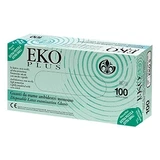 EKOPLUS GUANTE LATT L 100UDS