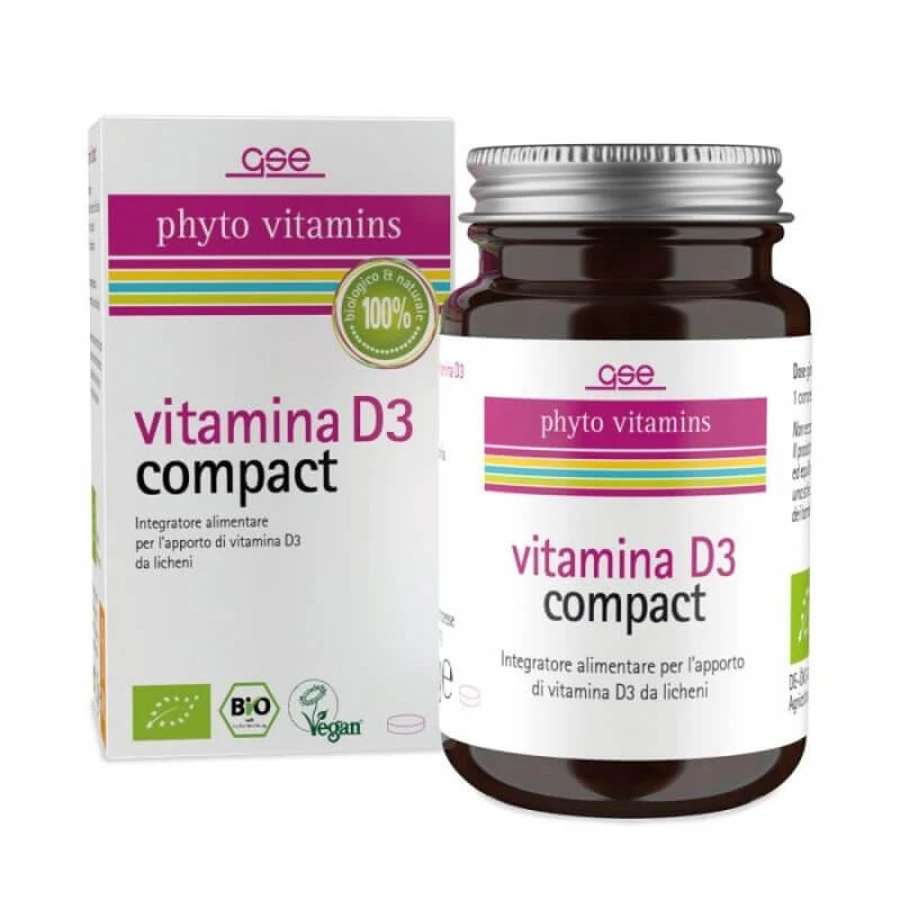 Vitamina D Compact GSE 120 tablete