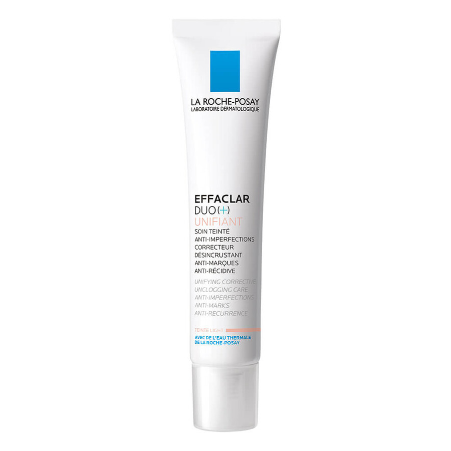 La Roche-Posay Effaclar Duo(+) Crème Correctrice Lissante Teinte Claire, 40 ml