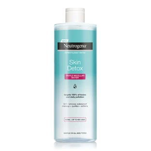 Neutrogena Detox Acqua Micellare Tripla Azione Idratazione Purificazione e Struccante 400 ml
