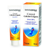 Crema con 30% de urea para talones agrietados Santaderm, 50 ml, Viva Pharma