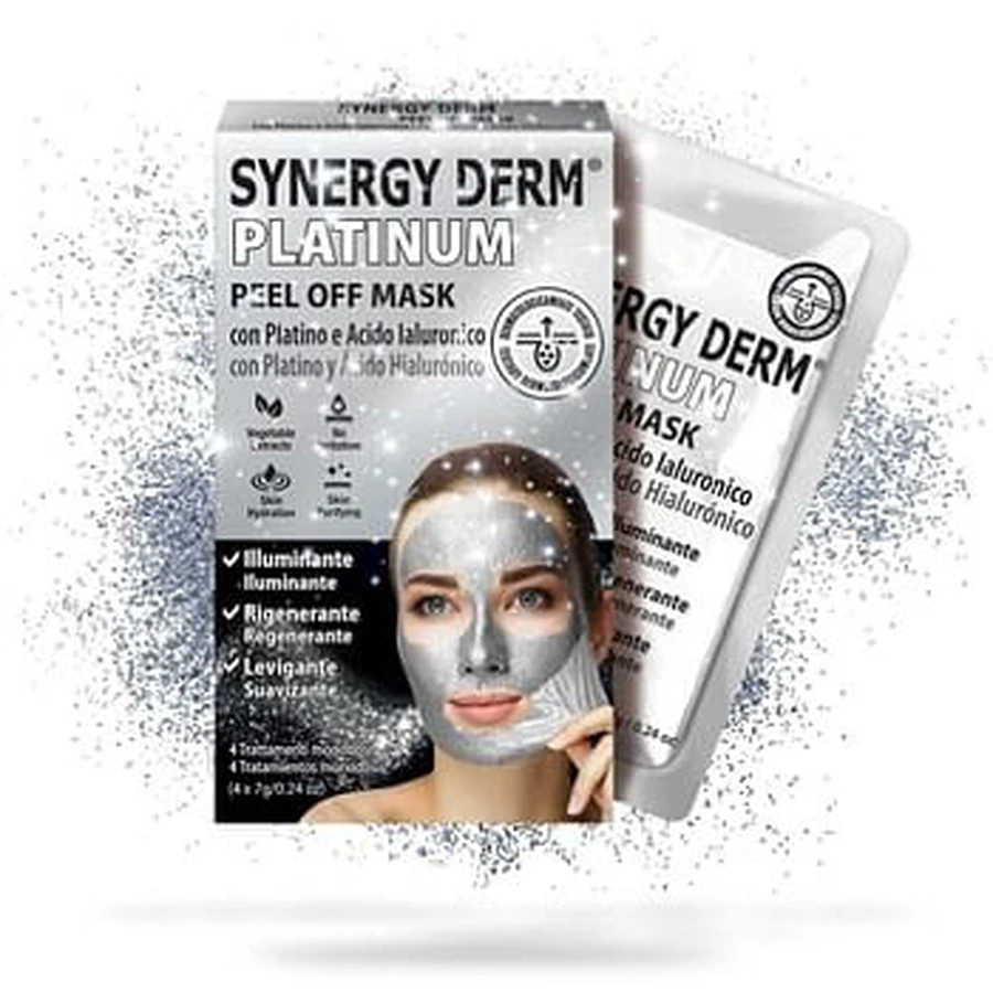 Synergy Derm Platinum Peel Off Mask 4 X 7 G