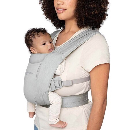 Babytrage Embrace Soft Air Mesh Soft Grey