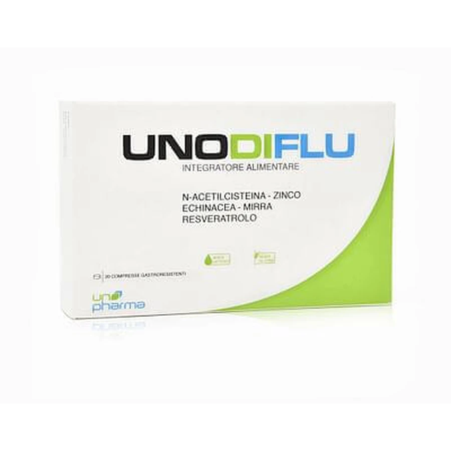 Unodiflu 20 comprimate