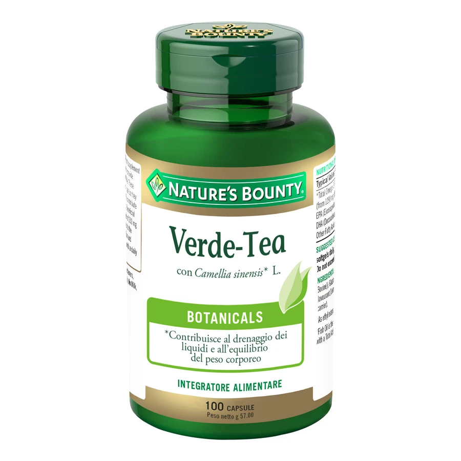 Nature's Bounty Ceai verde 100 Capsule