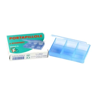 Portapillole 6 Scomparti