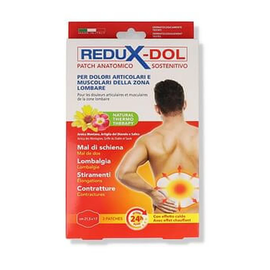 Redux Dol Patches Lombalgie 3 Patches