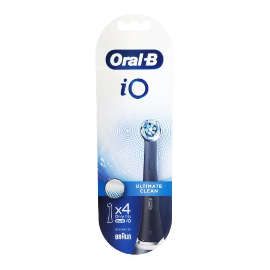GŁOWICE WYMIENNE ORAL-B IO ULTIMATE CLEAN BLACK 4 SZT.: ceny i cechy