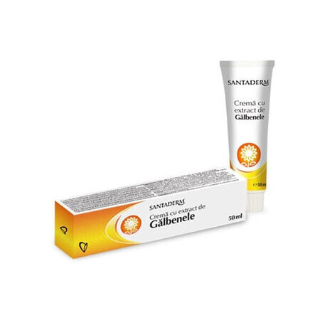 Crema con extracto de caléndula Santaderm, 50 ml, Vitalia