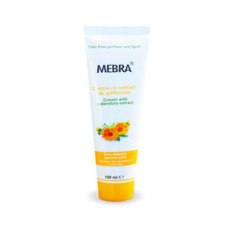 Crema de extracto de caléndula, 100 ml, Mebra