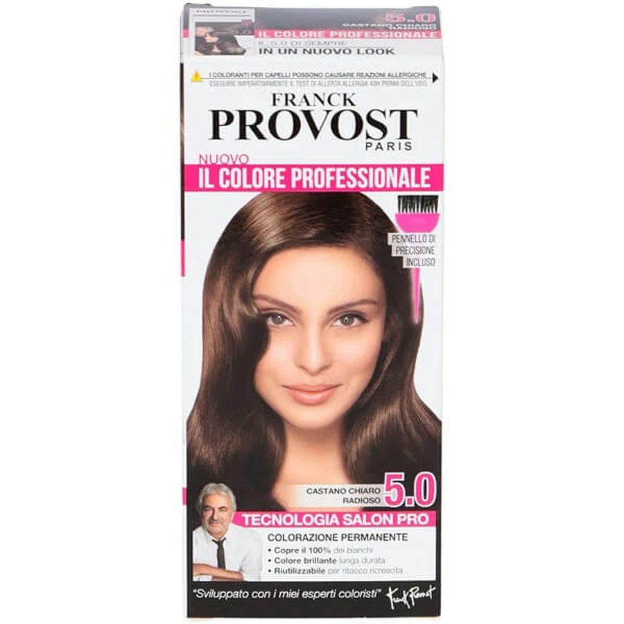 FRANK PROVOST PROFESSIONAL PERMANENT COLORING 5 LIGHT BROWN RADIANT