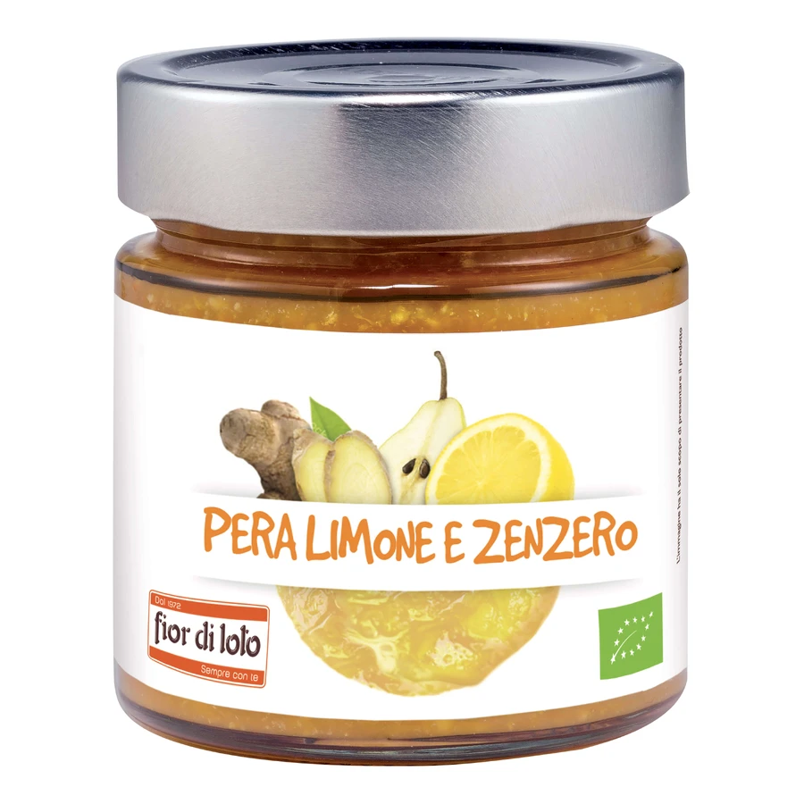 COMPOTA ECOLÓGICA DE LIMÓN Y PERA