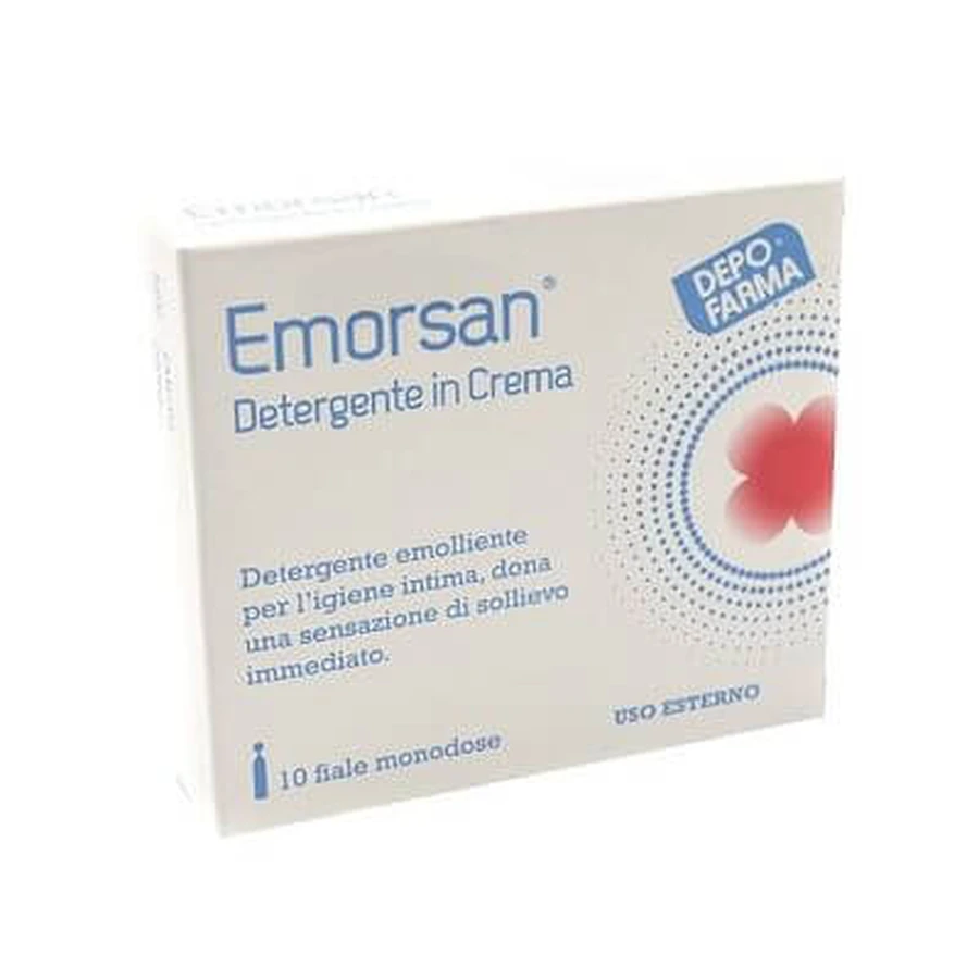 Emorsan Crema Limpiadora 10 Ampollas 3,5 Ml