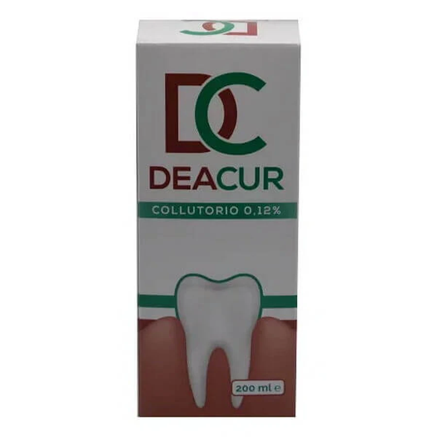 DEACUR Płyn do płukania ust.0,12% 200ml: ceny i cechy