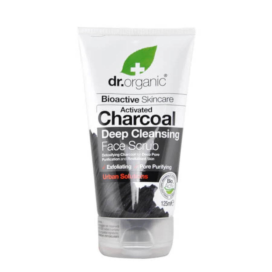 Dr Organic Charcoal Face Scrub