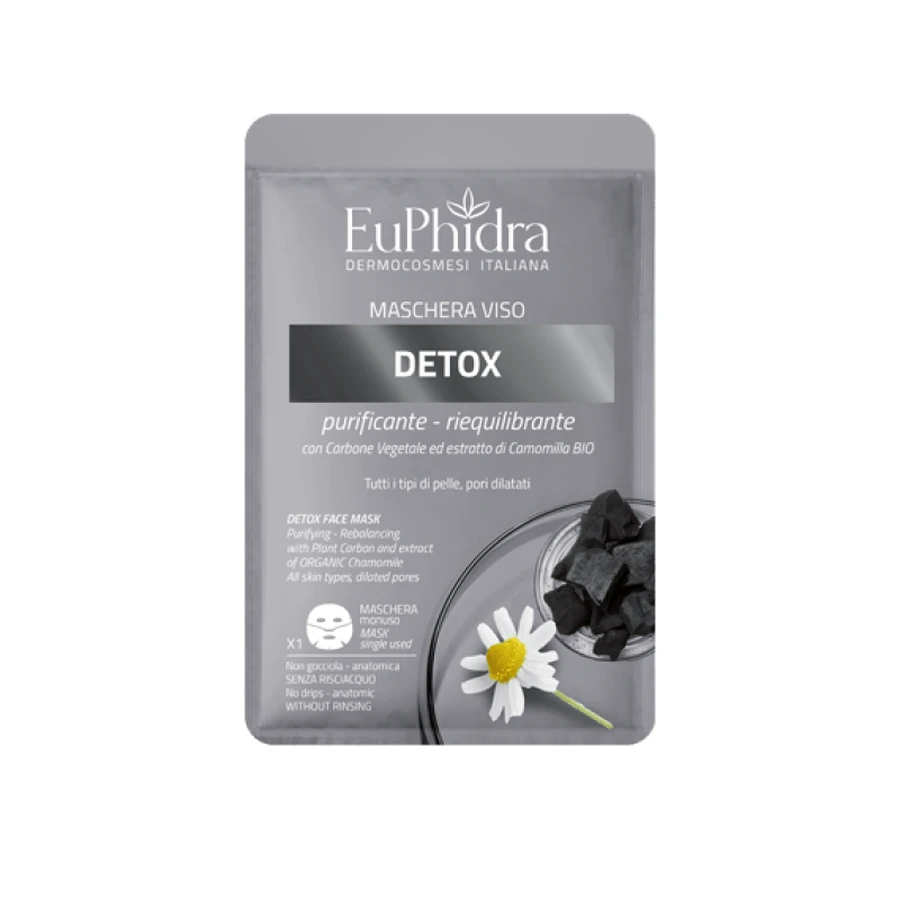 EuPhidra Mască de față Detox 1 buc