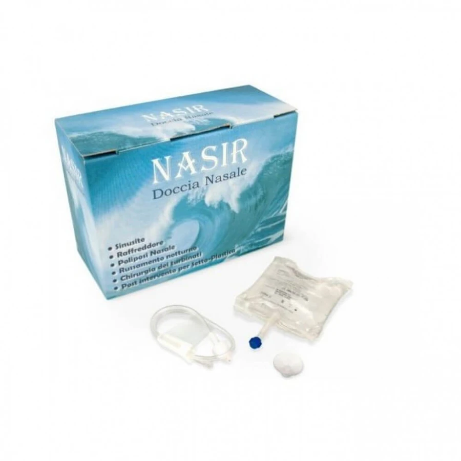 Nasir Duș nazal 2 pungi 250 Ml izotonice + 2 blistere E1 Ventosa