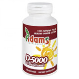 Vitamin D-5000, 120 capsules, Adams Vision