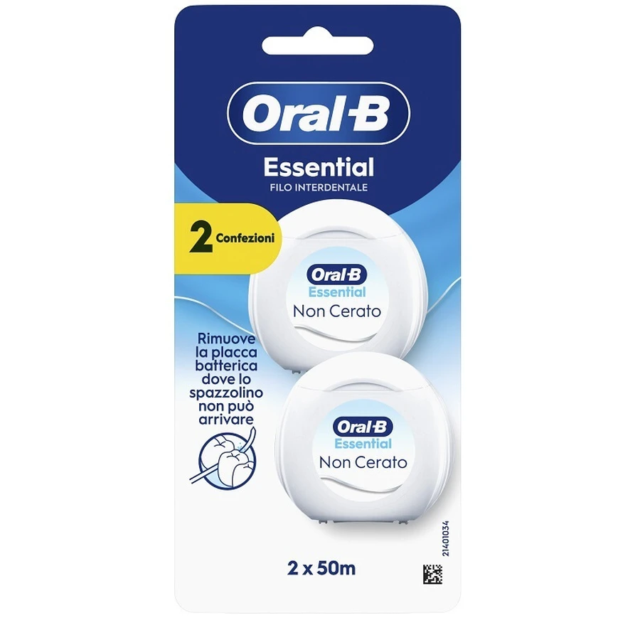 ORALB MAN FLOSS N/C 2PCS