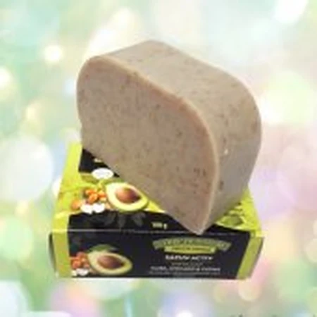 Aktywne mydło złuszczające z morelą, marchewką, awokado i cytrusami 100 g Verre de Nature: ceny i cechy