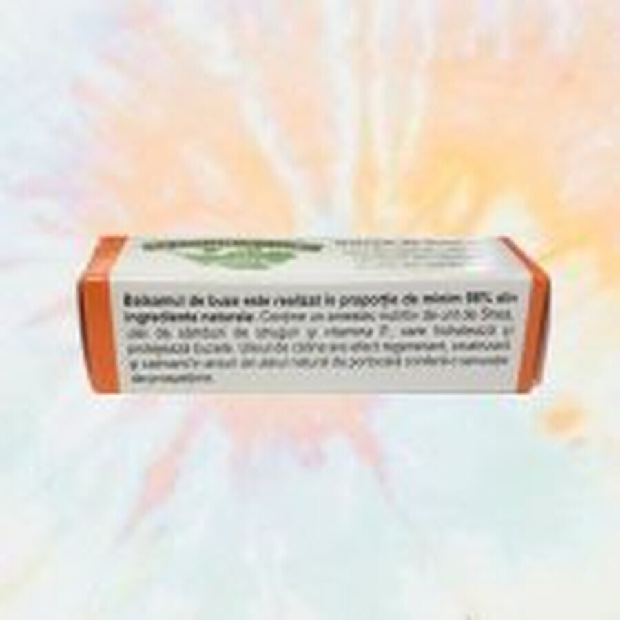 Bálsamo labial con aceite de catina, pepitas de uva y naranja 4,8 g, Verre de Nature