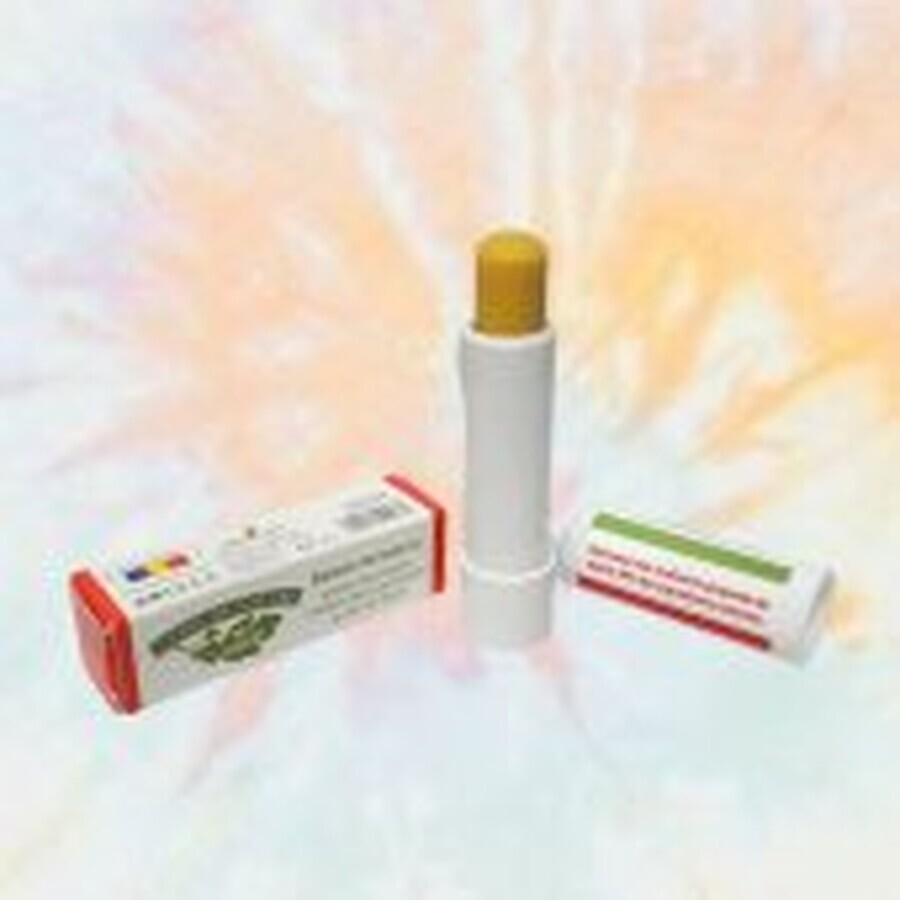 Bálsamo labial con propóleo, zanahoria y extracto de catina 4,8 g, Verre de Nature