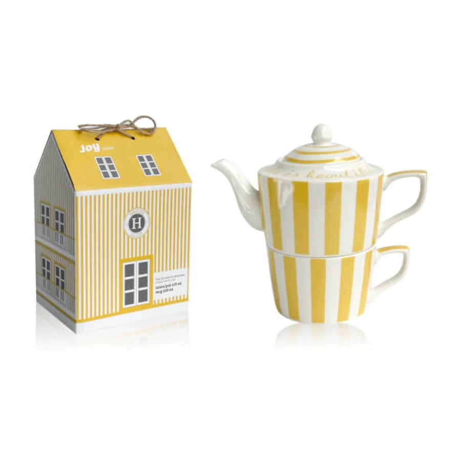 Tea For One Joy gialla - teiera e tazza