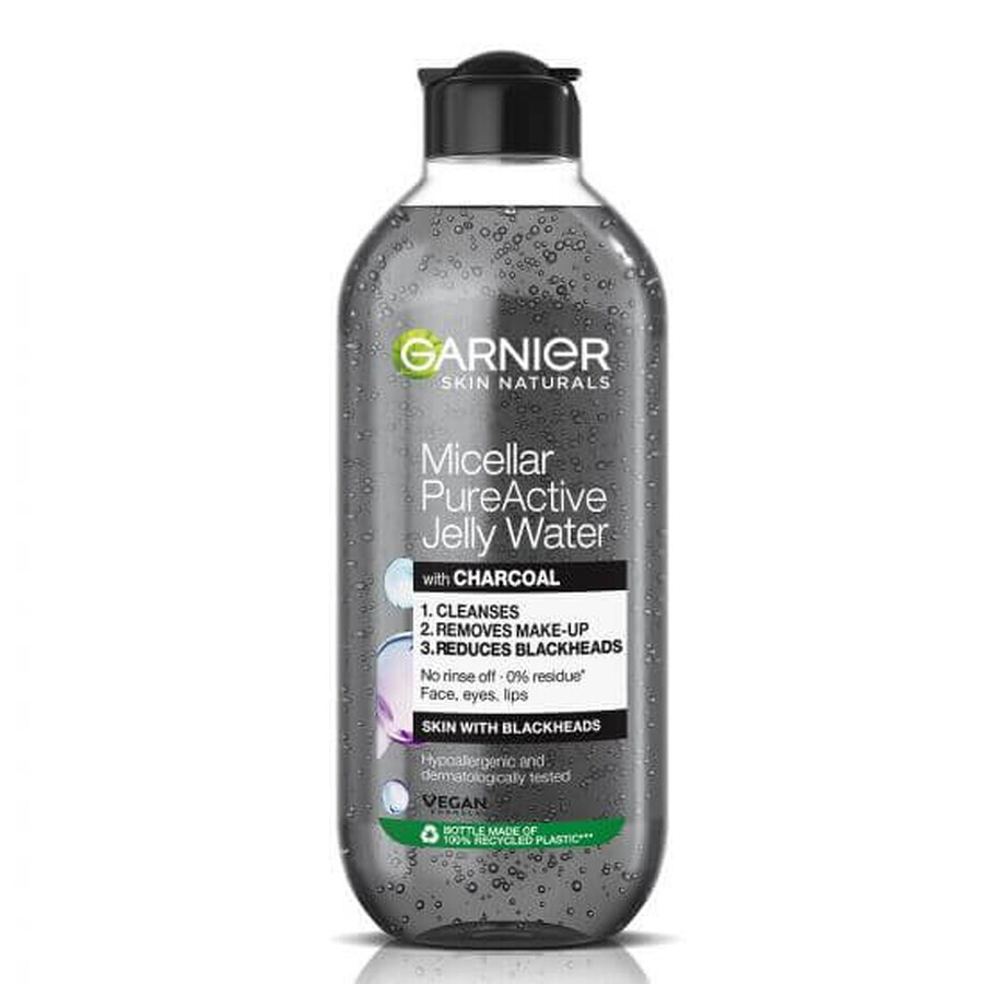 Skin Naturals Micellair water met salicylzuur en geactiveerde houtskool, 400 ml, Garnier