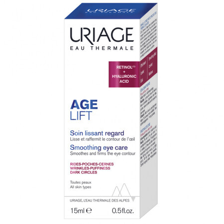 Oogcontourcrème voor lifting en versteviging Age Lift, 15 ml, Uriage