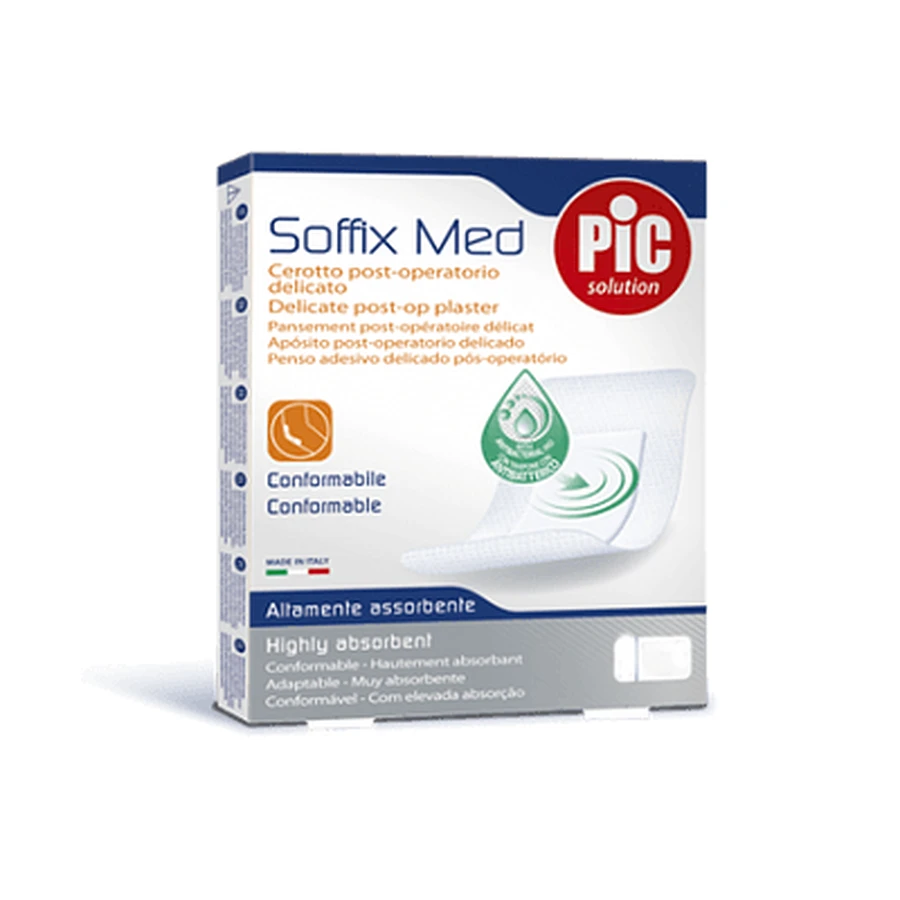Zelfklevende Tnt Pleister met Absorberende Tablet Pic Soffix Med 10x8cm