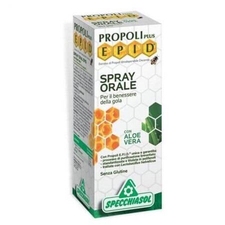 Epid propolis spray met aloë, 15 ml, Specchiasol