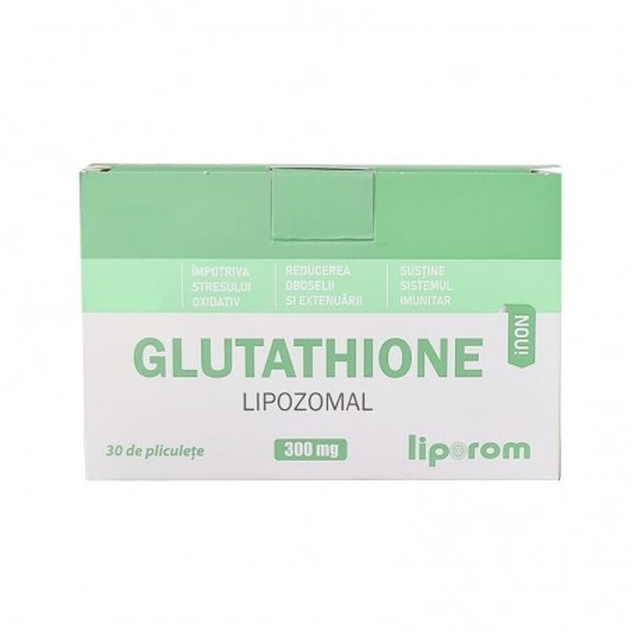 Glutatión Lipozomal, 300 mg, 30 sobres, Liporom