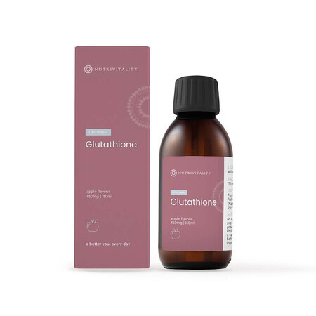 Glutatione liposomiale, 450 mg, 150 ml, Nutrivitalità