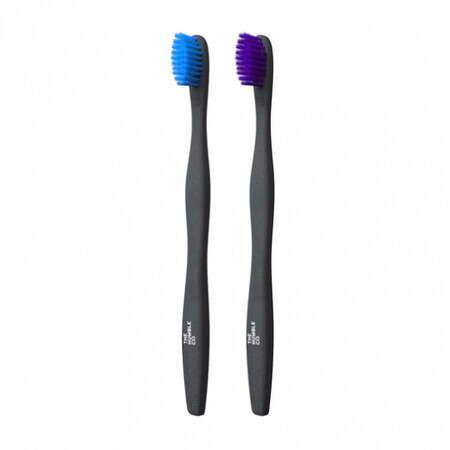 Soft vegan toothbrush, 2 pieces, Humble