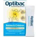 Probiotyk dla dzieci i niemowląt, 10 saszetek, Optibac: ceny i cechy