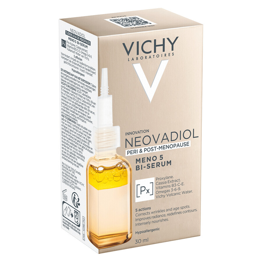 Vichy Neovadiol Sérum Bifásico Reafirmante y Alisante Peri y Post Menopausia Meno 5, 30 ml