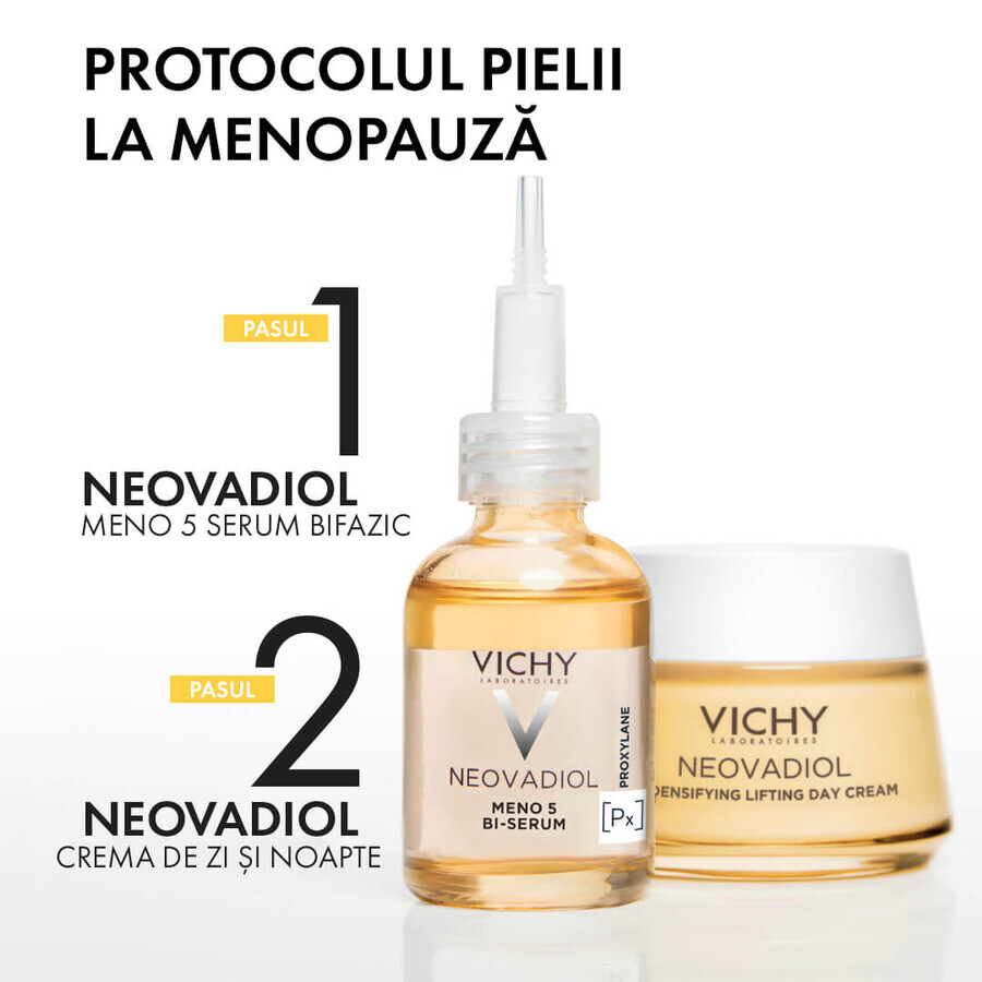 Vichy Neovadiol Ser bifazic pentru fermitate si uniformizare a tenului Peri & Post Menopause Meno 5, 30 ml