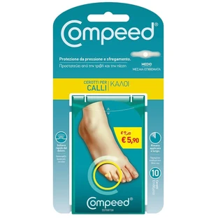 COMPEED CORNS MEDIU 10PCS PROMO