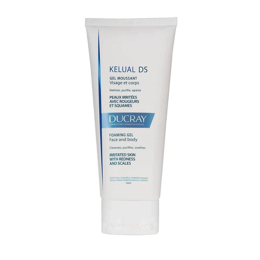 Kelual Ds Gel Detergente Viso Corpo 200 Ml Ducray