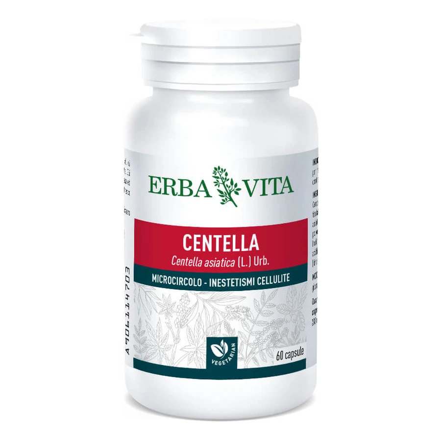 Centella 60 Capsule 400mg Erbavita