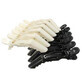 Kiepe Pinces &#224; cheveux noires et blanches 12pcs